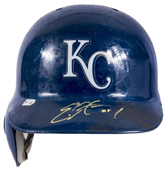 2011 Eric Hosmer Game Used & Signed Kansas City Royals Batting Helmet (JT Sports & MLB Authenticated)